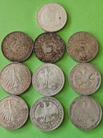 Duitsland. 5 Mark 1951 t.e.m. 1968 (Zonder Minimumprijs), Postzegels en Munten, Munten | Europa | Niet-Euromunten
