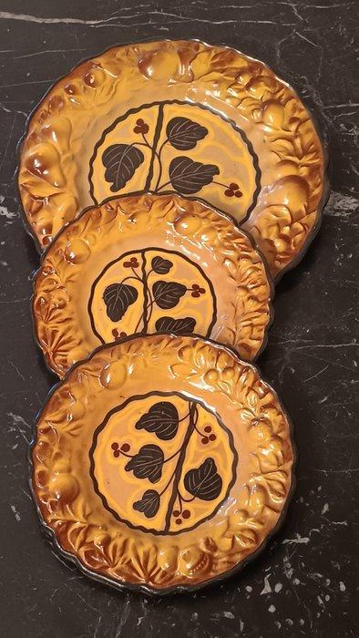 Zaccagnini - Bord (3) - maiolica, Antiek en Kunst, Curiosa en Brocante