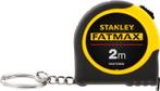 Rolbandmaat sleutelhanger 2m Stanley FatMax FMHT33856, Doe-het-zelf en Verbouw, Gereedschap | Handgereedschap, Verzenden, Nieuw