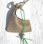 Jute zakje met gelukspoppetje, fortune cookie en kaartje, Sport en Fitness, Golf, Verzenden, Nieuw, Overige typen, Overige merken