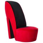 Hakstoel Rood Fluweel | Retourdeal | 35% Korting!, Nieuw, Ophalen of Verzenden, Rood, Modern