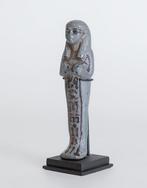 Oud-Egyptisch Faience Ushebti voor Nehen, schrijver van de
