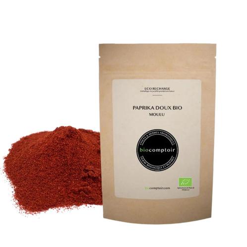 Zoete Paprika gemalen - 100 gr (Biocomtoir), Sport en Fitness, Gezondheidsproducten en Wellness, Nieuw