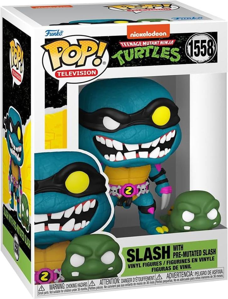 Funko Pop! - Teenage Mutant Ninja Turtles Slash &, Verzamelen, Poppetjes en Figuurtjes, Nieuw, Verzenden