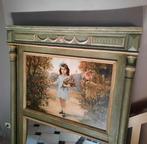 Schouwspiegel - Eik - Directoire stijl Eik, Antiek en Kunst