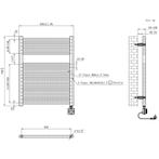 Wiesbaden Elara Elektrische Radiator - Smart WiFi -, Doe-het-zelf en Verbouw, Ophalen of Verzenden, Nieuw