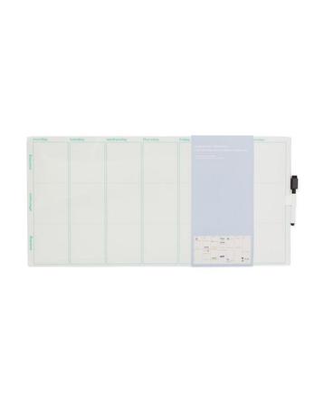 HEMA Magnetisch whiteboard 30x60 weekplanner