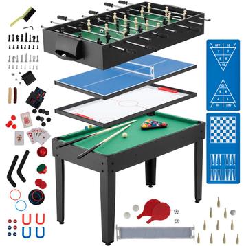 Multifunctionele speeltafel SirGameALot, 15 in 1, met access beschikbaar voor biedingen