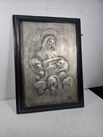 Enzo Sernesi - Reliëf, La Pieta - 36 cm - .800 zilver