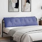 vidaXL Rugkussen Jeans Blauw 180 x 19 x 50 cm Stof, Huis en Inrichting, Woonaccessoires | Kussens, Verzenden, Nieuw, Blauw