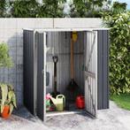 vidaXL Tuinschuur 161x89x161 cm gegalvaniseerd staal, Tuin en Terras, Verzenden, Nieuw