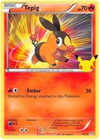 Tepig 13/25 Promo 25TH ANNIVERSARY MC DONALDS, Hobby en Vrije tijd, Verzamelkaartspellen | Pokémon, Ophalen of Verzenden, Nieuw