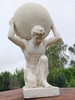 sculptuur, atlas - 70 cm - mgo polystone, Antiek en Kunst