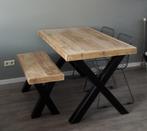 Prachtige Steigerhouten Tafel Industriele Eettafels Actie, 50 tot 100 cm, Vijf personen of meer, Rechthoekig, Nieuw