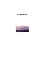 1993 3 SERIE CABRIO BROCHURE DUITS, Boeken, Auto's | Folders en Tijdschriften, Nieuw, BMW, Author