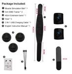 EMS Buiktrainer Spierstimulator Elektrische Fitness Belt, Verzenden, Nieuw