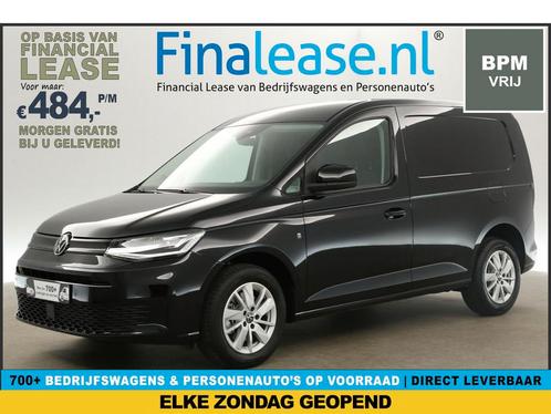 Volkswagen Caddy Cargo 2.0 TDI Style L1H1 BPM VRIJ €484pm, Auto's, Bestelauto's, Lease, Automaat, Diesel, Volkswagen, Zwart, Verzenden