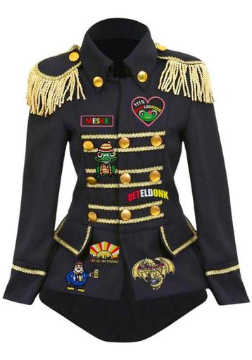 Oeteldonk Jasje Dames Met Emblemen - NIEUW beschikbaar voor biedingen