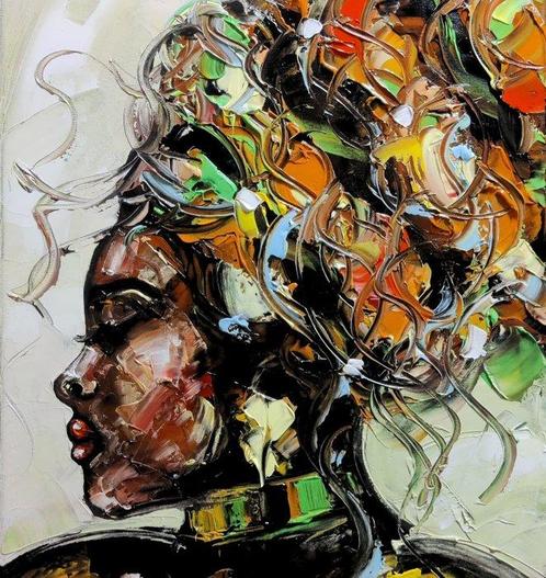 Adam Golly - Sun storm, Antiek en Kunst, Kunst | Schilderijen | Modern