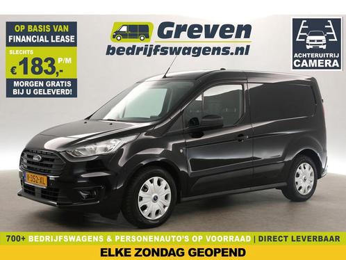 Ford Transit Connect 1.5 EcoBlue L1H1 Airco Carplay €183pm, Auto's, Bestelauto's, Handgeschakeld, Diesel, Zwart, Ford, Verzenden