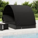 vidaXL Ligbed 2-persoons met rond dak 211x112x140 cm poly, Verzenden, Nieuw