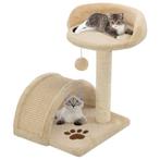 vidaXL Kattenkrabpaal met sisal krabpaal 40 cm beige en, Dieren en Toebehoren, Katten-accessoires, Verzenden, Nieuw