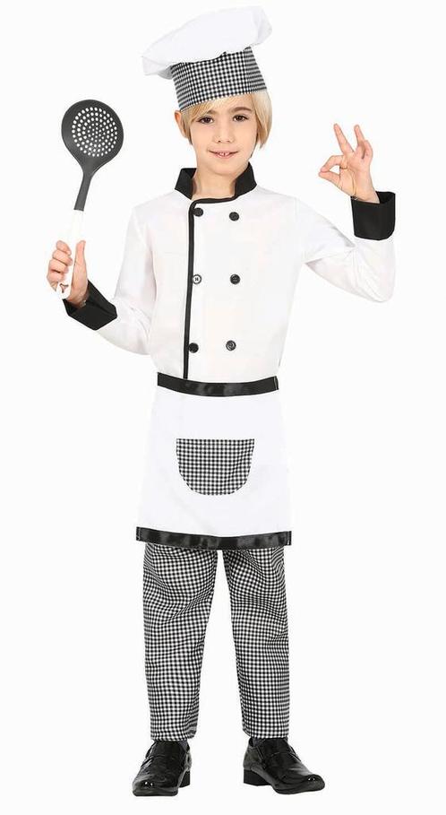 Chef Kostuum Kind, Kinderen en Baby's, Carnavalskleding en Verkleedspullen, Nieuw, Verzenden