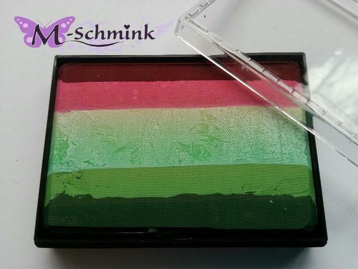 Prisma fleur met gratis sponsje  schmink onestroke splitcake, Hobby en Vrije tijd, Feestartikelen, Nieuw, Ophalen of Verzenden