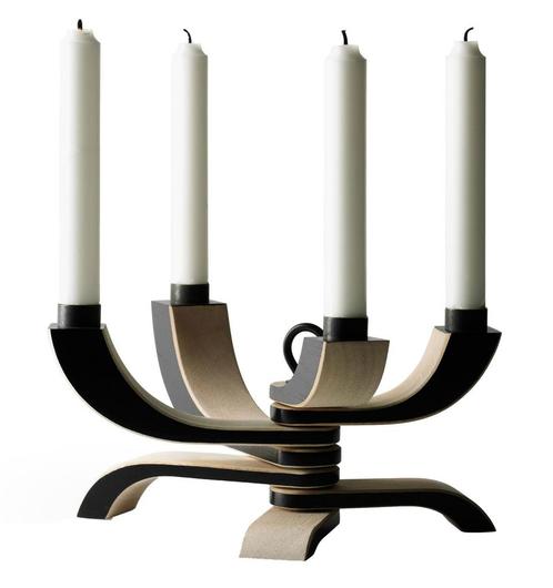 26% Korting | Design House Stockholm Nordic Light Kandelaar, Huis en Inrichting, Woonaccessoires | Kandelaars en Kaarsen, Zwart