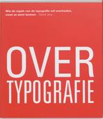 Over Typografie 9789063690328 D. Jury, Boeken, Verzenden, Gelezen, D. Jury