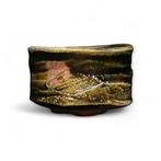Oribe Sake Cup door meester Kato Ryotaro - Een zeldzaam, Antiek en Kunst