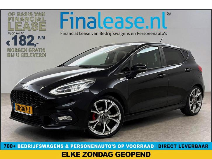 Ford Fiesta 1.0 EcoBoost ST-Line Carplay LED Cruise PDC NAP, Auto's, Ford, Lease, Handgeschakeld, Overige carrosserieën, Benzine