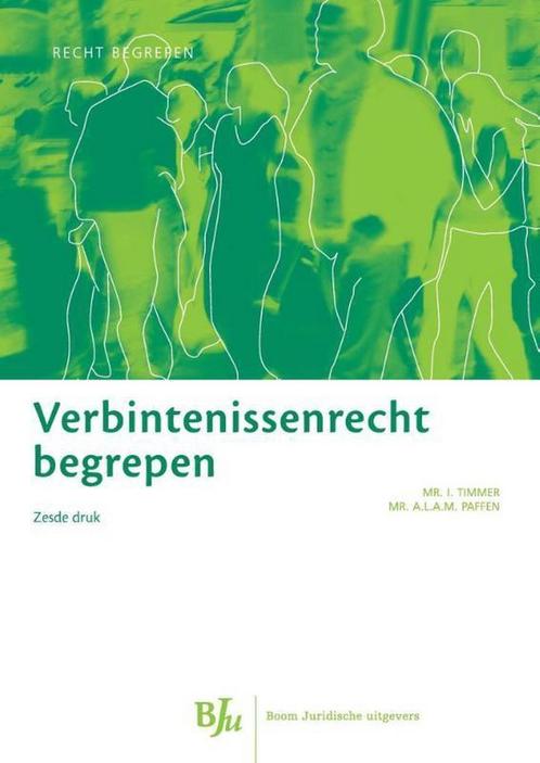 Verbintenissenrecht begrepen 9789462900905 Ivar Timmer, Boeken, Wetenschap, Zo goed als nieuw, Verzenden