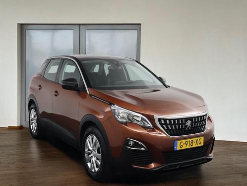 Zakelijke Lease |  Peugeot 3008 1.2 PureTech Blue Lease Exec, Auto's, Peugeot, Onderhoudsboekje, Lease, Zwart, Handgeschakeld