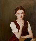 Giovanni Caffarelli (1995) - Young woman, Antiek en Kunst, Kunst | Schilderijen | Klassiek