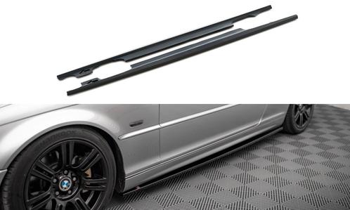 Zijskirts BMW 3 Coupe E46 Maxton Glans Zwart, Auto-onderdelen, Carrosserie en Plaatwerk, Ophalen of Verzenden