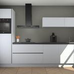 Witte hoogglans greeploze keuken Rotterdam 21436, Huis en Inrichting, Keuken | Complete keukens, Verzenden, Nieuw