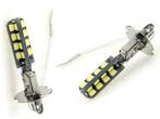 H3 autolamp 2 stuks | 32-SMD LED daglichtwit 6000K | 3.5W -, Verzenden, Nieuw