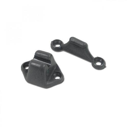 Deurvanger 2-delig Zwart, Caravans en Kamperen, Kampeeraccessoires, Nieuw