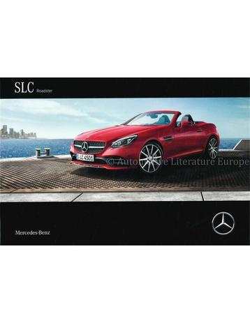2016 MERCEDES BENZ SLC KLASSE BROCHURE NEDERLANDS beschikbaar voor biedingen