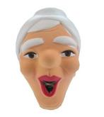 Sarah verkleed pop masker lachend 27 x 20 cm - Mensen mask.., Verzenden, Nieuw