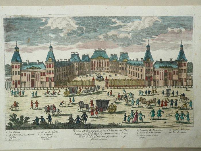 Nederland - Apeldoorn, Het Loo; Pierre Aveline - Veüe et, Boeken, Atlassen en Landkaarten