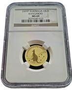 Gouden 1/4 oz 2009 Kangaroo MS69 NGC gecertificeerd, Postzegels en Munten, Munten | Oceanië, Verzenden, Losse munt, Goud