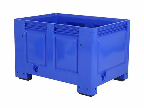 BIG BOX kunststof palletbox - 1200 x 800 mm - op 4 poten -, Doe-het-zelf en Verbouw, Kratten en Dozen, Nieuw, Ophalen of Verzenden