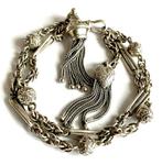 Armband Zilver, Victoriaanse Albertina 925 sterling zilveren