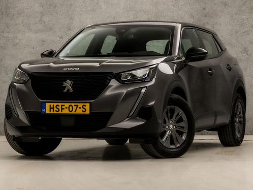 Zakelijke Lease |  Peugeot 2008 1.2 PureTech Sport, Auto's, Peugeot, Onderhoudsboekje, Lease, Zwart, Automaat, SUV of Terreinwagen