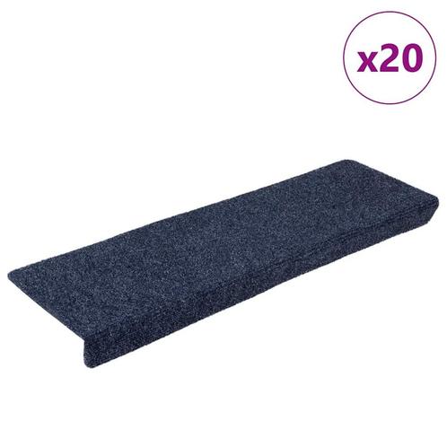 vidaXL Trapmatten Zelfklevend 20 stuks 65x21x4 cm Antraciet, Doe-het-zelf en Verbouw, Ladders en Trappen, Nieuw, Verzenden
