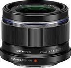 Olympus 25 mm F1.8 46 mm filter (geschikt voor Micro Four, Verzenden, Zo goed als nieuw, Standaardlens