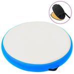 vidaXL Gymnastiekmat met pomp opblaasbaar 100x100x10 cm PVC, Verzenden, Nieuw