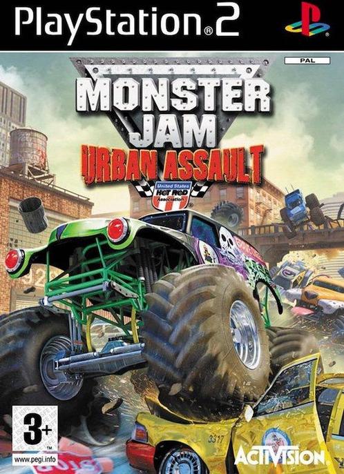 Monster Jam Urban Assault (PS2 Games) (Playstation 2), Spelcomputers en Games, Games | Sony PlayStation 2, Zo goed als nieuw, Ophalen of Verzenden